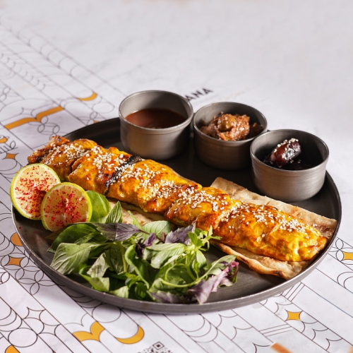  عکس خوراک ماهي کبابي